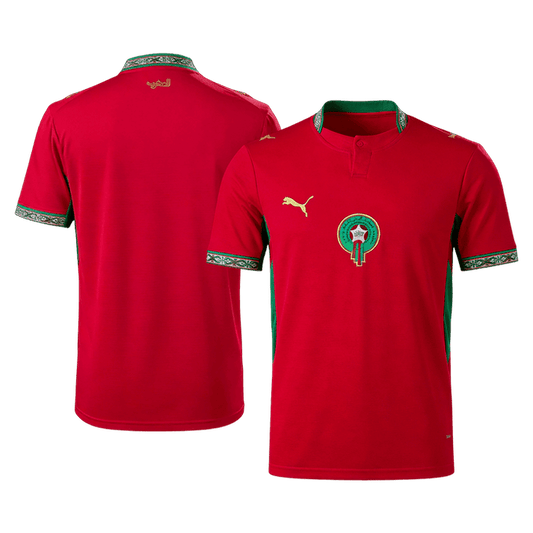 MAILLOT MAROC DOMICILE COUPE DU MONDE 2026