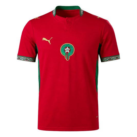 MAILLOT MAROC DOMICILE COUPE DU MONDE 2026
